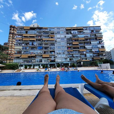 Appartamento Happy Loix Wifi Aa Garage Pool Benidorm Esterno foto