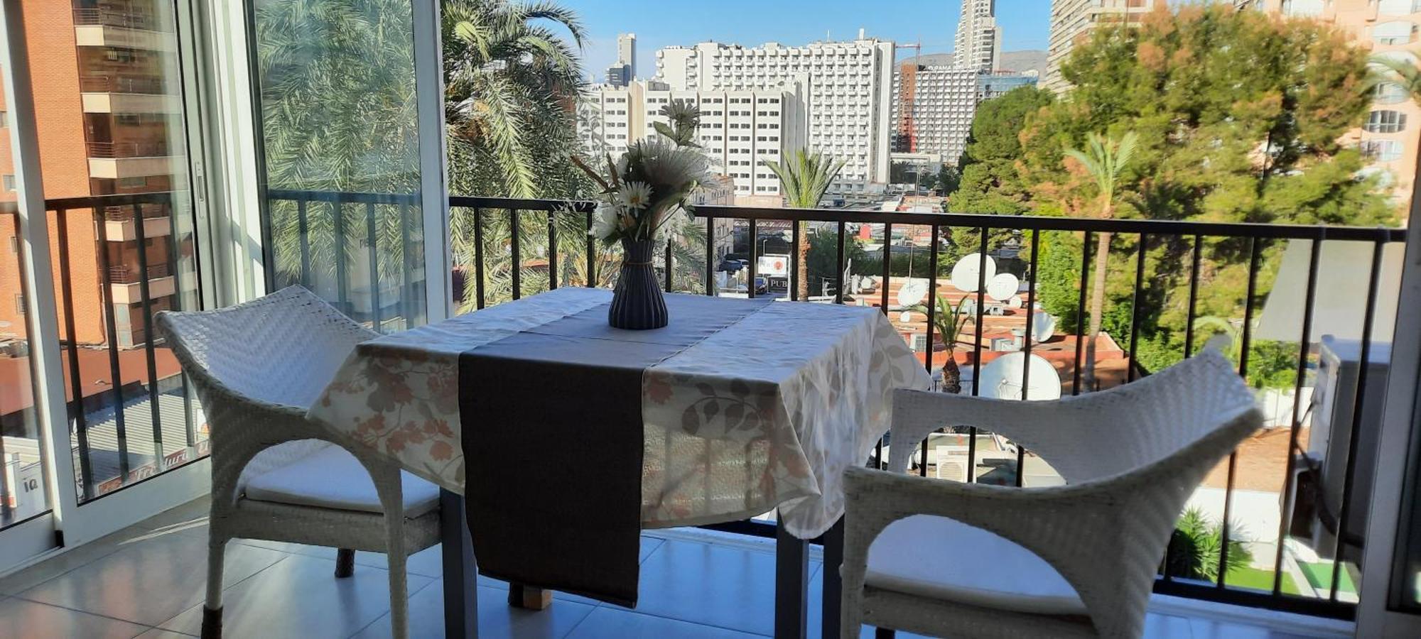 Appartamento Happy Loix Wifi Aa Garage Pool Benidorm Esterno foto