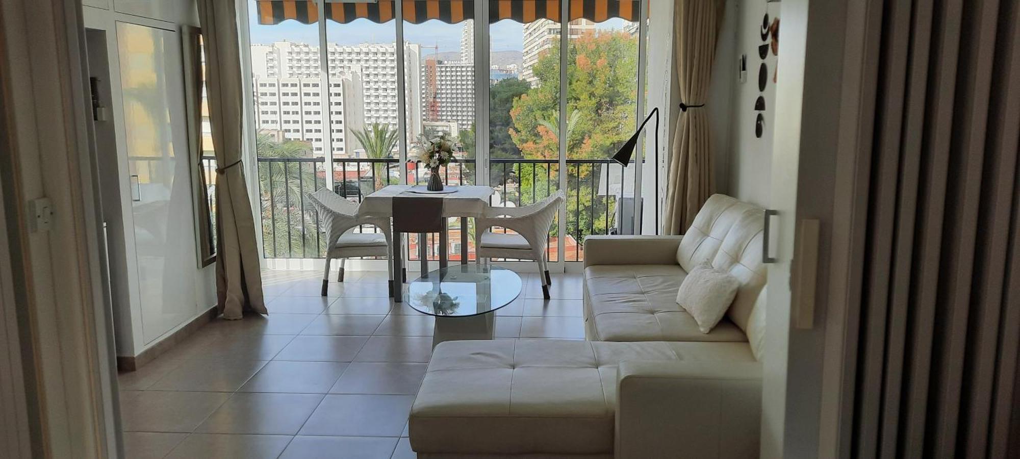 Appartamento Happy Loix Wifi Aa Garage Pool Benidorm Esterno foto